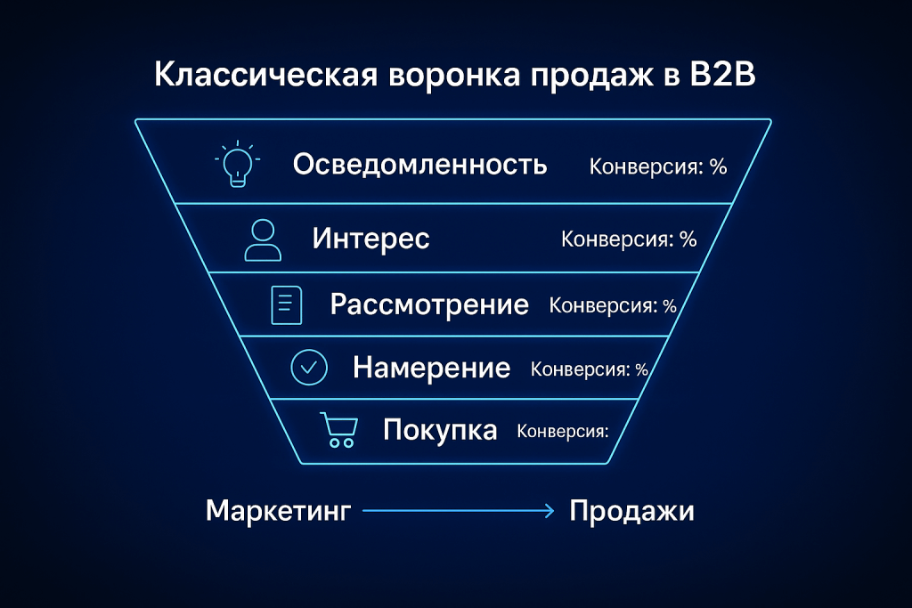 Воронка продаж в B2B